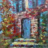 Blue Door by Konrad Biro