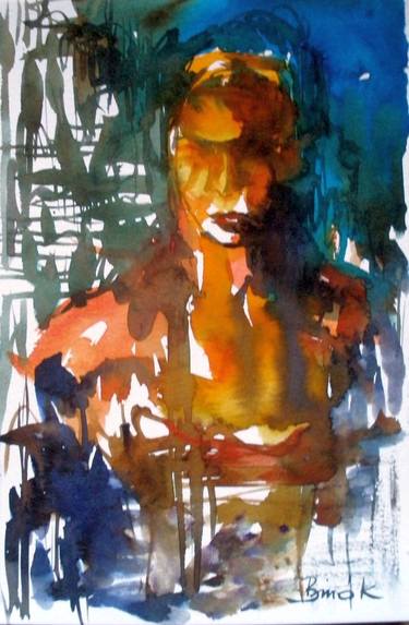 Print of Figurative Cinema Paintings by Konrad Biro