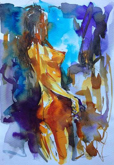 Original Nude Paintings by Konrad Biro