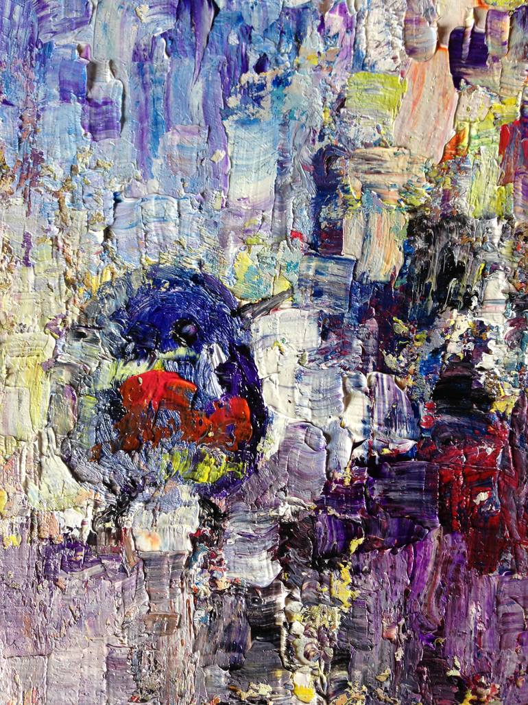 Original Abstract Animal Painting by Konrad Biro