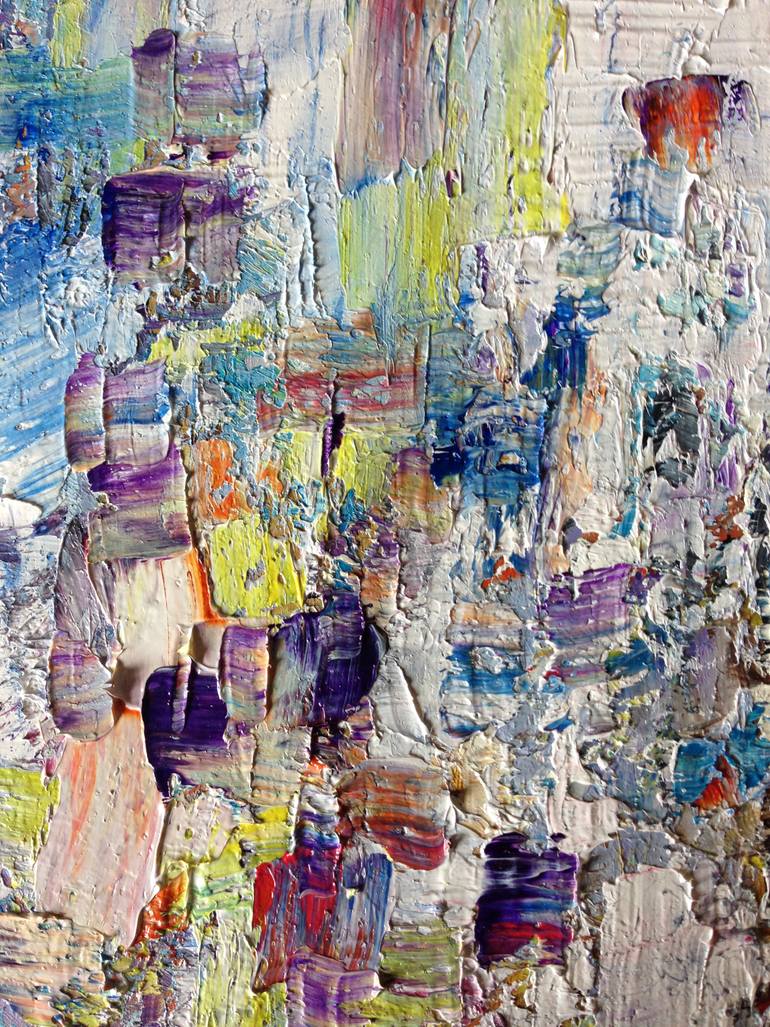 Original Abstract Animal Painting by Konrad Biro