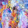 Oil on wood panel
Unframed
Angel series

I like to paint my dreams with my desires and feelings .....
Kindly note that the actual colors might vary a little from the digital version on your screens.
The painting will  unframed and flat packed in a cardboard box.I will also send a signed certificate of authenticity.I would ask everyone to read the description carefully and to buy it responsibly.