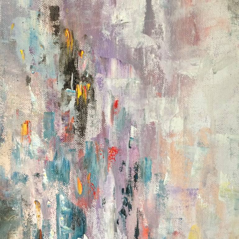 Original Fine Art Abstract Painting by Konrad Biro