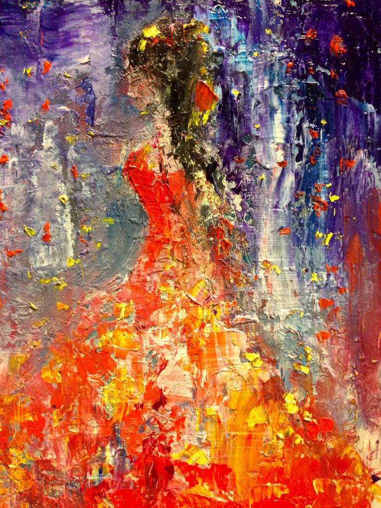 Original Figurative Abstract Painting by Konrad Biro