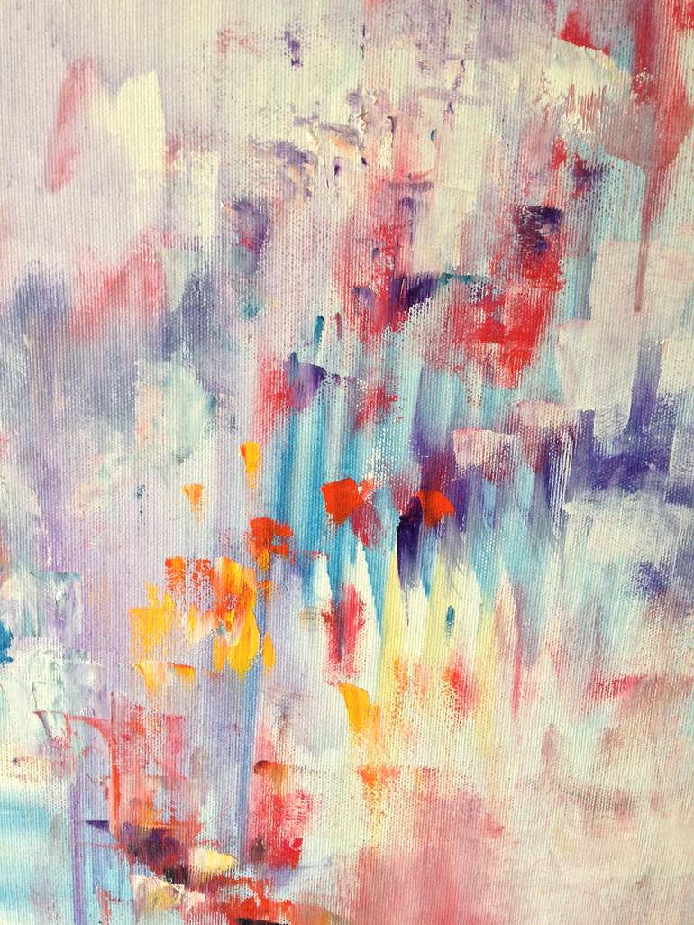 Original Fine Art Abstract Painting by Konrad Biro