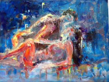 Print of Abstract Erotic Paintings by Konrad Biro