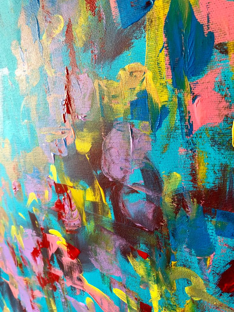 Original Expressionism Abstract Painting by Konrad Biro