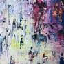 Oil on wood panel
unframed abstract expressive cityscape art