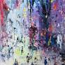 Oil on wood panel
unframed abstract expressive cityscape art