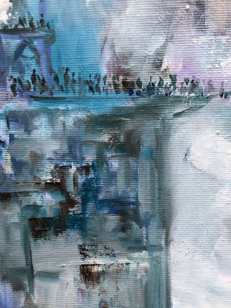 Original Modernism Science/Technology Painting by Konrad Biro
