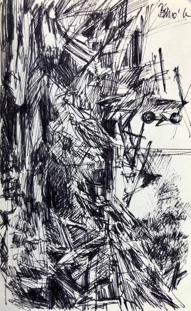 Print of Expressionism Architecture Drawings by Konrad Biro