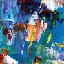 Acrylic and oil on Wood
Abstract impressionism art