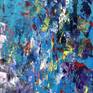 Acrylic and oil on Wood
Abstract impressionism art