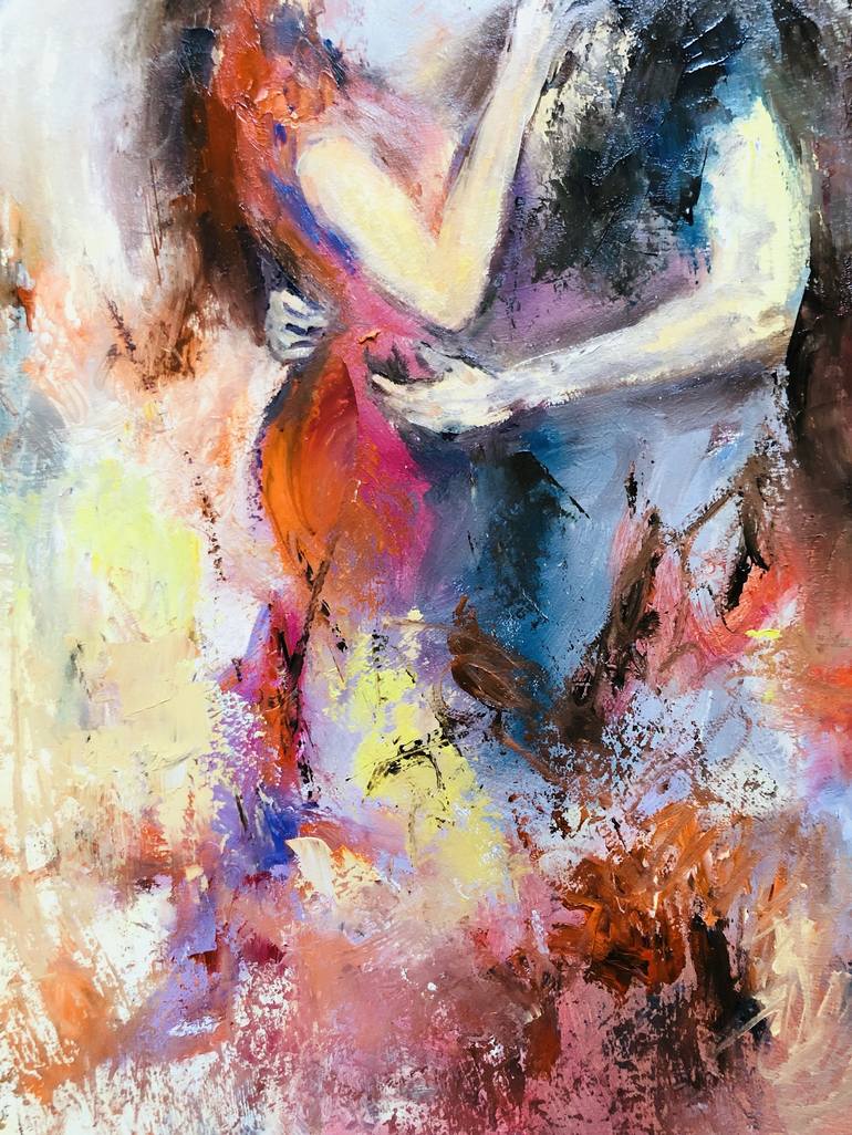 Original Love Painting by Konrad Biro