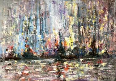 Original Abstract Seascape Paintings by Konrad Biro