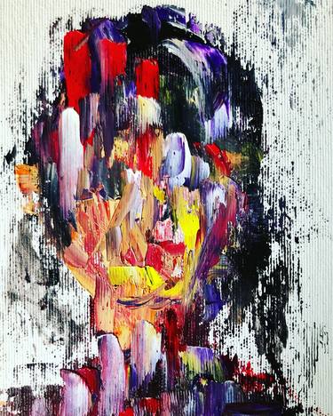 Original Abstract Expressionism Abstract Paintings by Konrad Biro