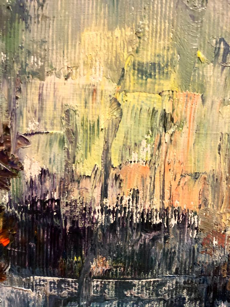 Original Expressionism Abstract Painting by Konrad Biro