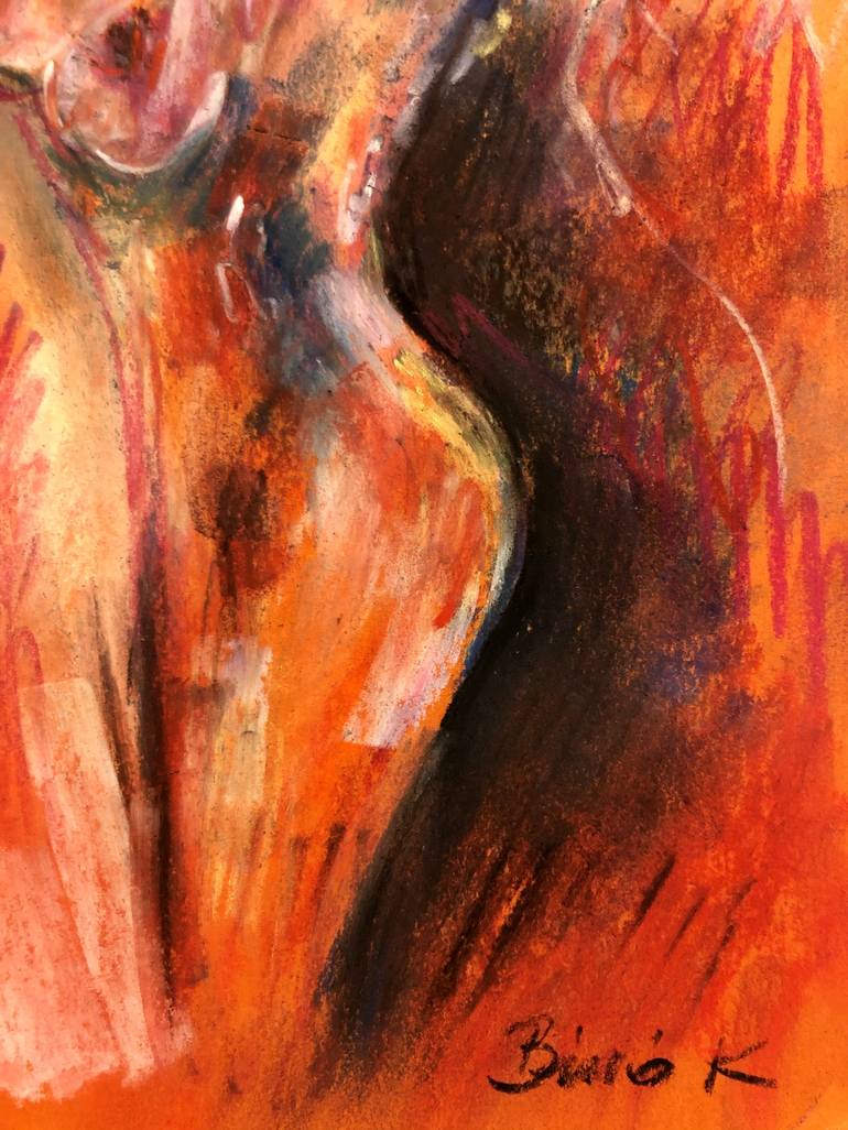 Original Nude Painting by Konrad Biro