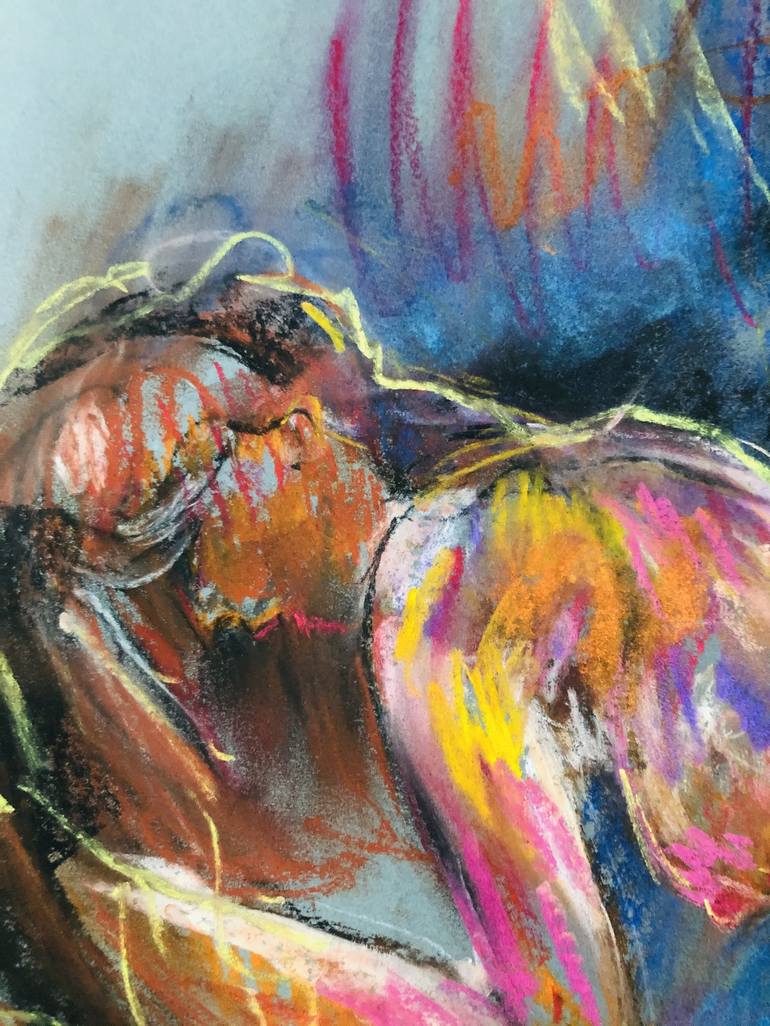 Original Erotic Painting by Konrad Biro