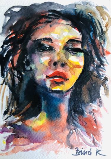 Original Portrait Paintings by Konrad Biro