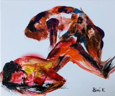Print of Erotic Paintings by Konrad Biro
