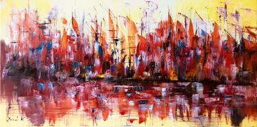 Original Abstract Paintings by Konrad Biro