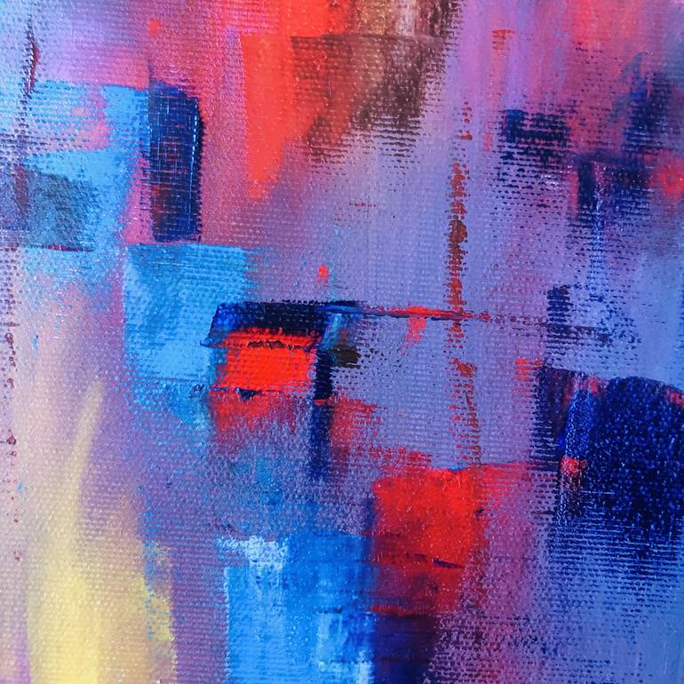 Original Abstract Painting by Konrad Biro