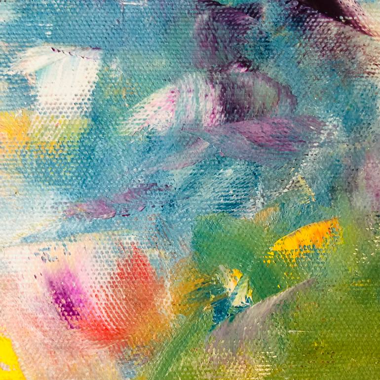Original Expressionism Landscape Painting by Konrad Biro