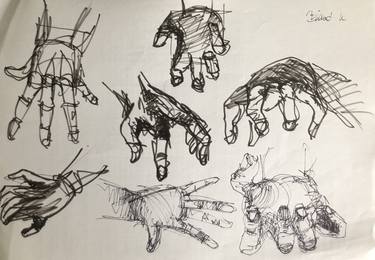 hand studies thumb