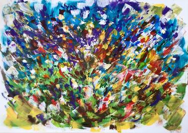 Print of Abstract Paintings by Konrad Biro