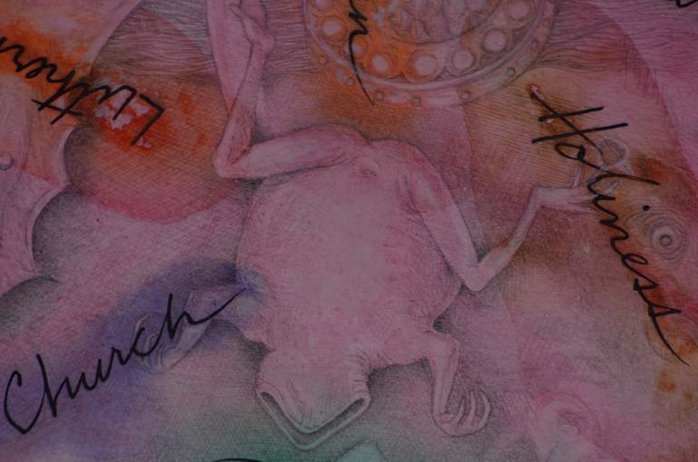 Original Conceptual People Painting by Hank Taylor
