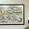The painting with frame