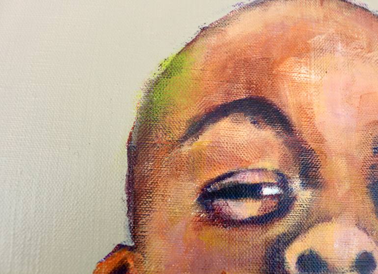 Original Street Art Children Painting by Pascale White