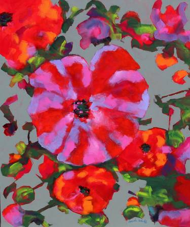 Print of Floral Paintings by Pascale White