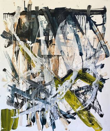 Original Abstract Paintings by Seb Sweatman