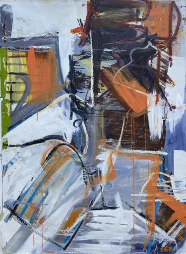 Original Abstract Paintings by Seb Sweatman