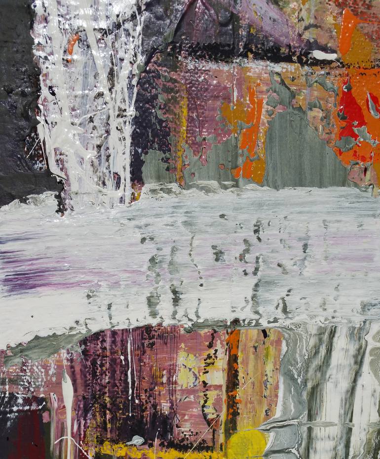Original Abstract Expressionism Abstract Painting by Seb Sweatman