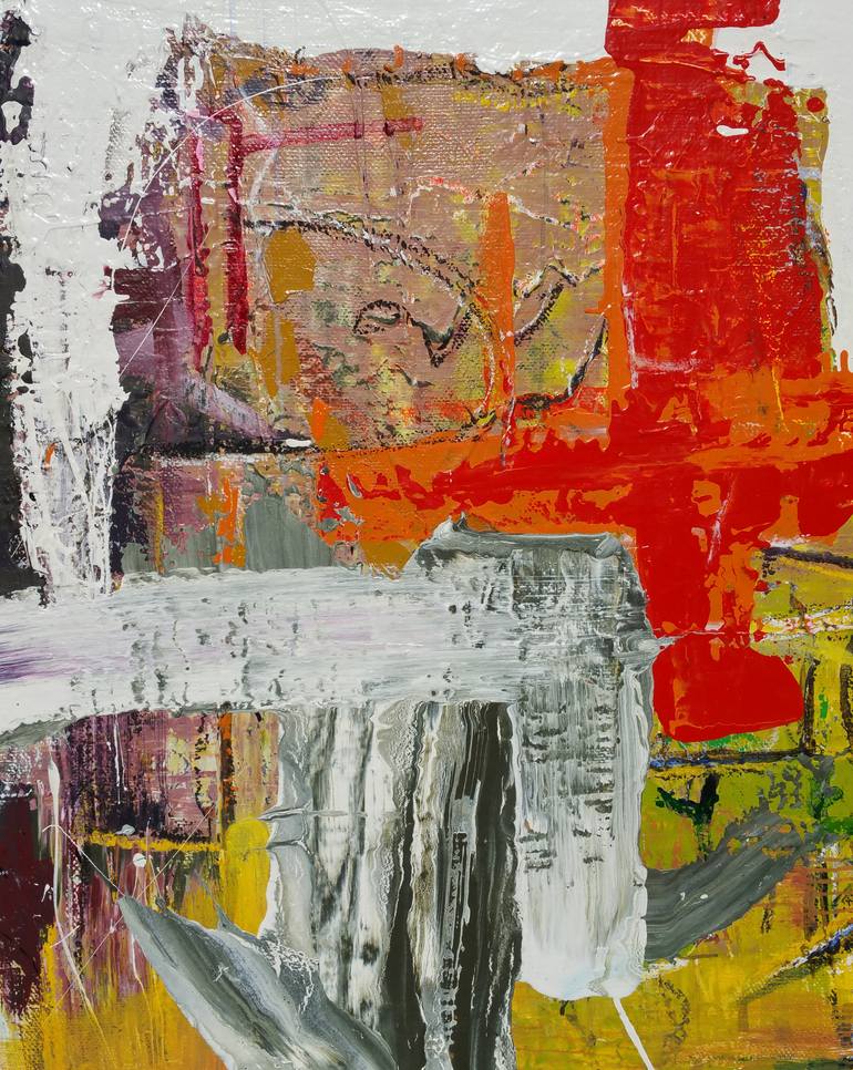 Original Abstract Expressionism Abstract Painting by Seb Sweatman