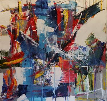 Original Abstract Expressionism Abstract Paintings by Seb Sweatman