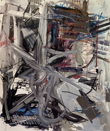 Original Abstract Expressionism Abstract Paintings by Seb Sweatman