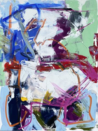 Original Abstract Paintings by Seb Sweatman