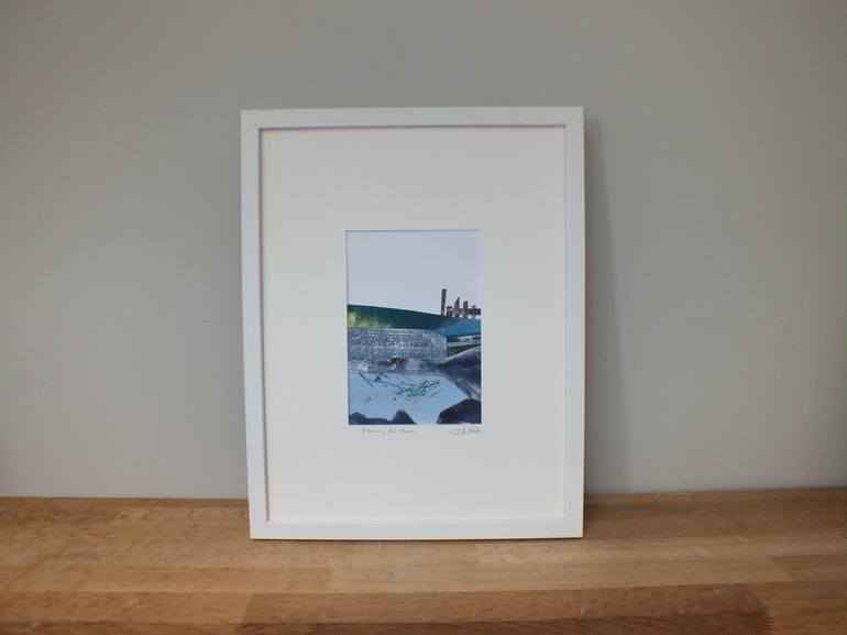 Original Seascape Collage by Georgia Elliott