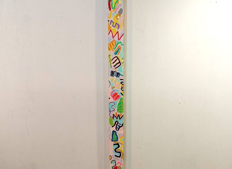 Original Abstract Painting by Mitch Lewis