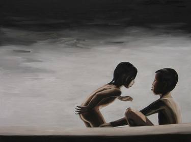 Original Figurative Children Paintings by Julita Malinowska