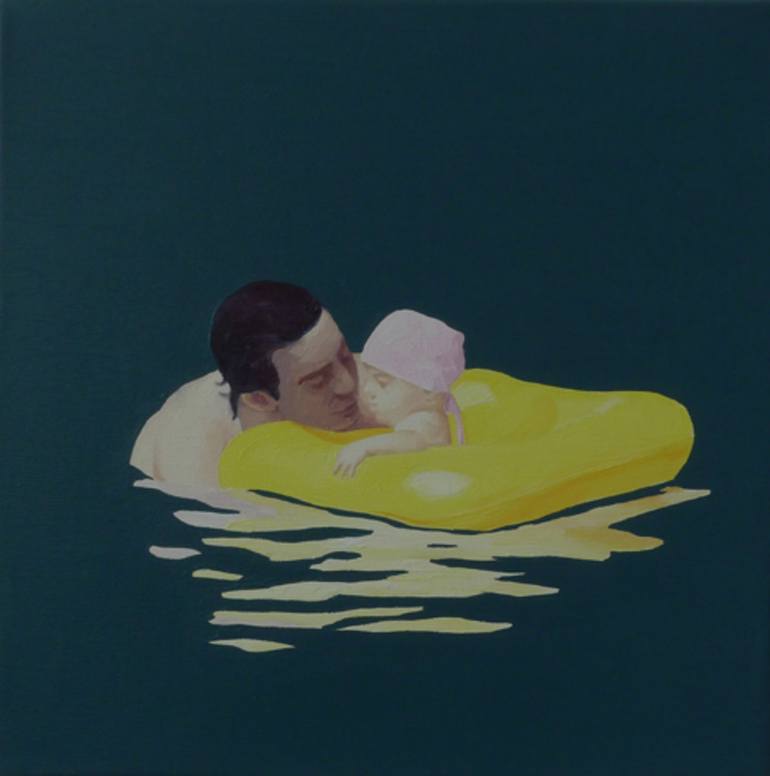 Original Realism Family Paintings by Julita Malinowska