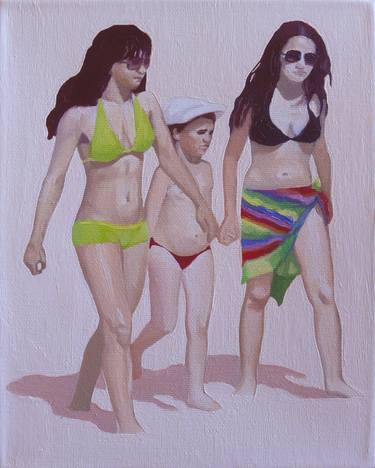 Original Beach Paintings by Julita Malinowska