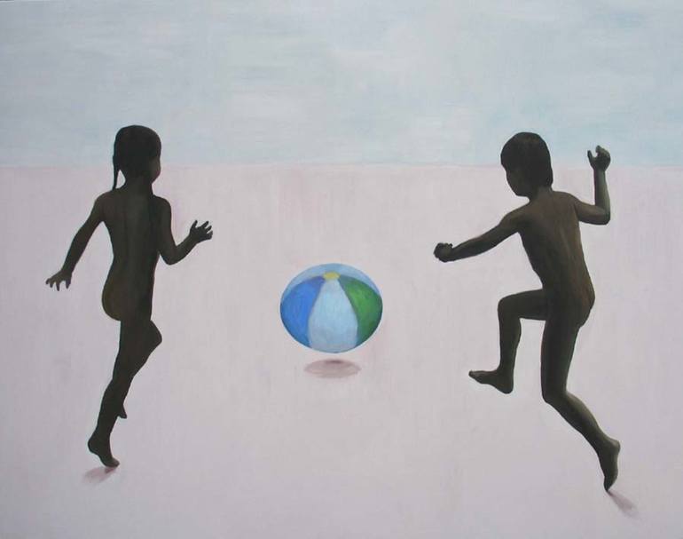 Original Figurative People Paintings by Julita Malinowska
