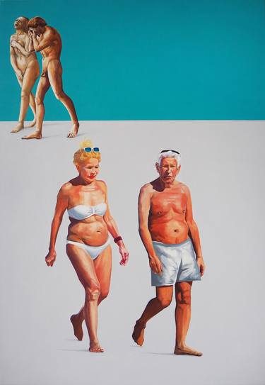 Print of Figurative People Paintings by Julita Malinowska