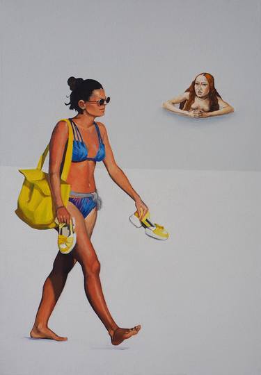 Print of Figurative People Paintings by Julita Malinowska