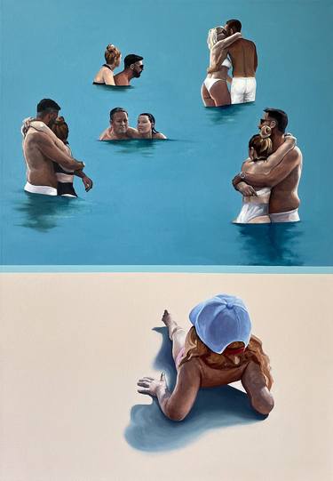 Print of Figurative People Paintings by Julita Malinowska
